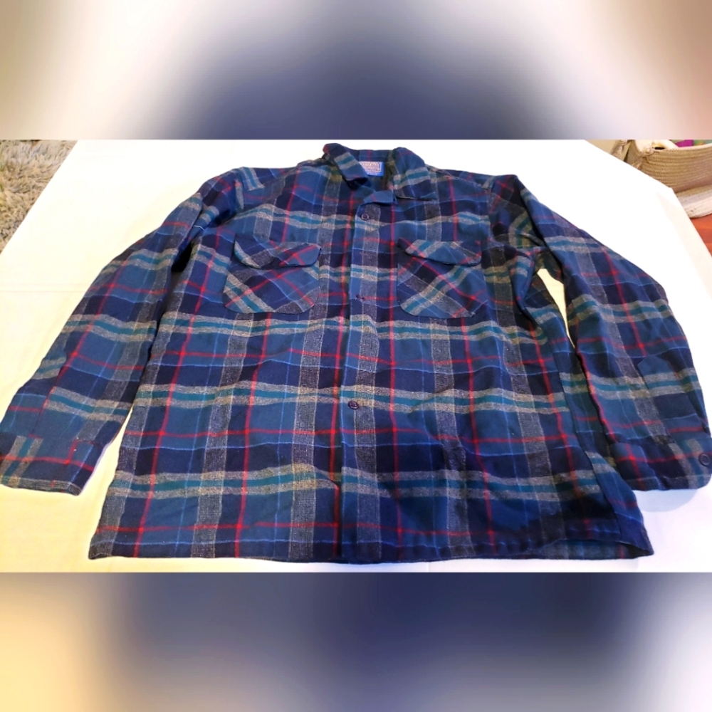 Pendleton Wool Flannel Mens Size Large - image 1